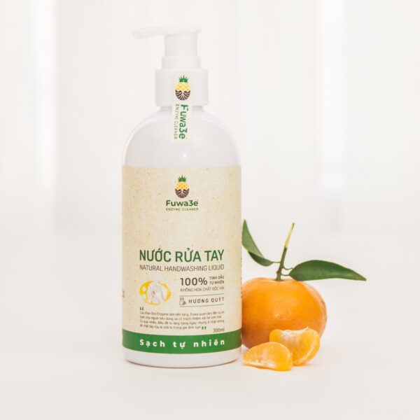 Fuwa3e Eco-Enzyme Foaming Hand Soap – Pineapple Enzyme & Essential Oils, Hypoallergenic, Water-Saving, Chemical-Free, Safe for Sensitive Skin – 99% Plant-Based, Sustainable & Eco-Friendly